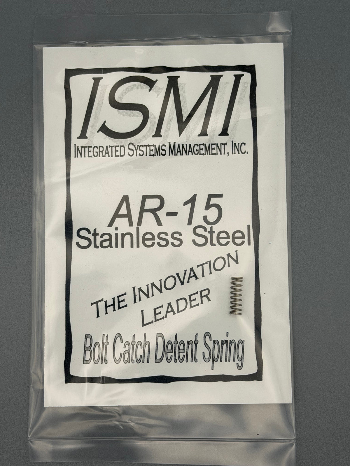 AR-15 Stainless Steel Bolt Catch Detent Spring